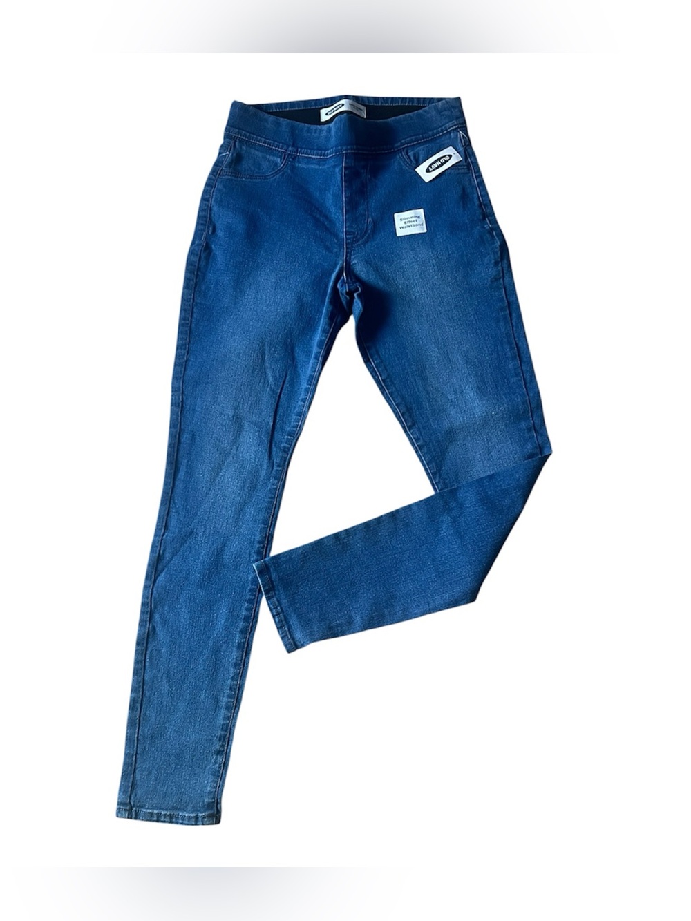Old Navy Super Skinny Mid-Rise Jeggings Blue Jeans Size 6 NWT